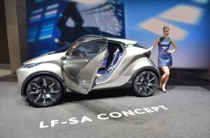 Концепт-кар Lexus LF-SA – мелкий, но проворный.