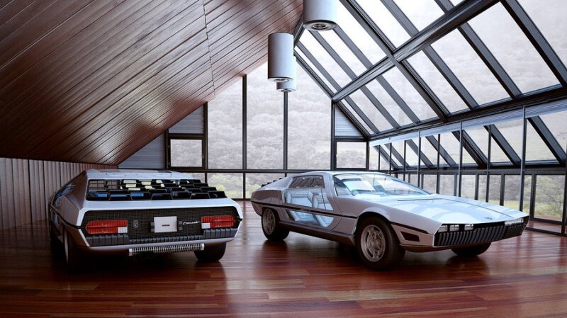 Lamborghini Marzal 1967 года - концепт, который не увидел дорог